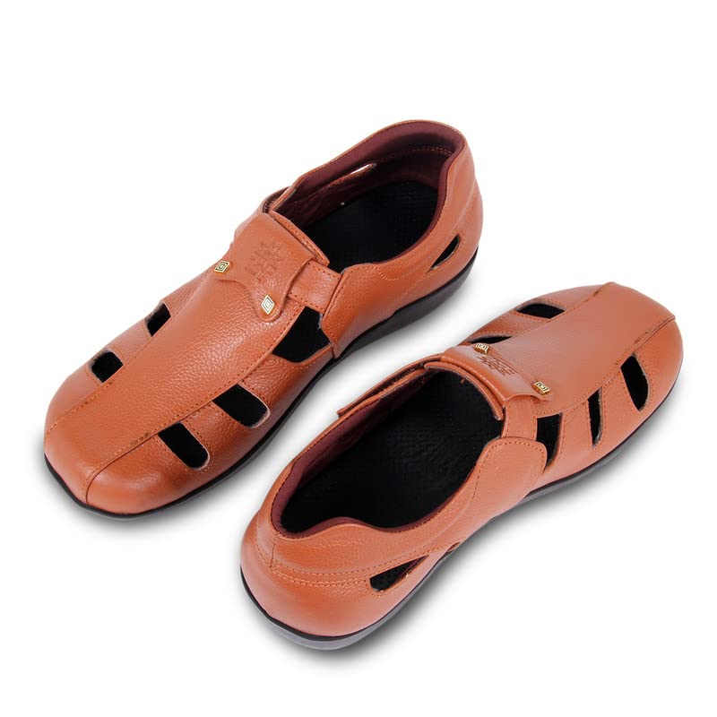 Image of M.V.DIABETES HEALTHCAR-Designer Diabetic Footwear (DDF - 029) - diabetic and orthopedic Men's Footwear | extra soft, Light weight and comfortable