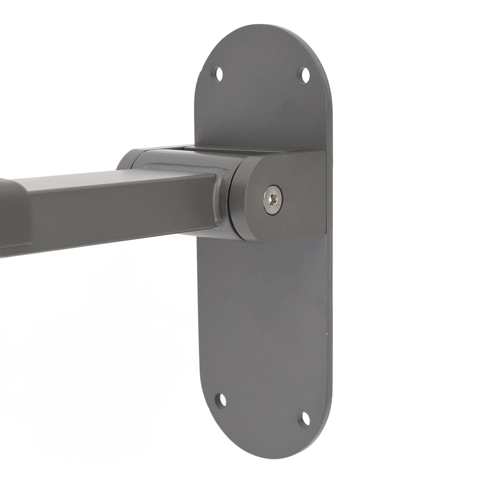Generic Barra de Apoyo para Baño, Barra de Apoyo para Inodoro Plegable, Barra de Apoyo de Seguridad para Baño para Discapacitados de Acero Inoxidable para Personas Mayores con Diseño