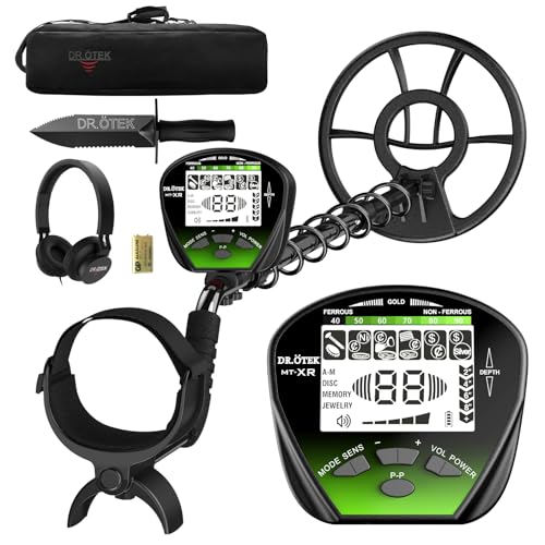 DR.ÖTEK Metal Detector for Adults Waterproof...
