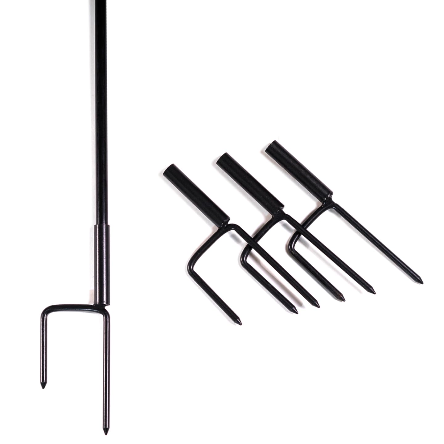 IDMarket – Kit de valla de red de gallinas 50 m con puerta 15 estacas doble punta
