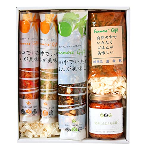 和朝食セット 惣菜 混ぜご飯 信州 長野 味噌 なめ茸 野沢菜 昆布 にんにく ほたてゆず 生姜あさり 新生活 母の日 父の日 遅れてごめんね 御中元 御歳暮 お返し おしゃれ ご飯のお供 冬ギフト 春ギフト ご贈答用 御祝 内祝 御礼 贈り物 お土産 ギ
