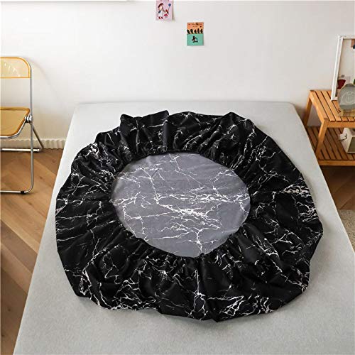 Mateju Lenzuolo Con Angoli In Microfibra – Stampa Giungla Tropicale, 180x200 Cm, Tasca Profonda 25 Cm, Morbido E Traspirante