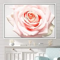 Framed Canvas Wall Art Bright Flowers Closeup Colorful Cool Floral Multicolor Petal Photography Realism Romantics - 16x24 inches