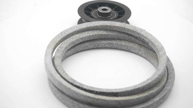 Image of Z254F Drive Idler Pulley Drive Belt Replacement Kit Fits for Husqvarna CZ3815 CZ4217 CZ42175 460ZX Lawn Tractor Replace 539110411 & 539110311