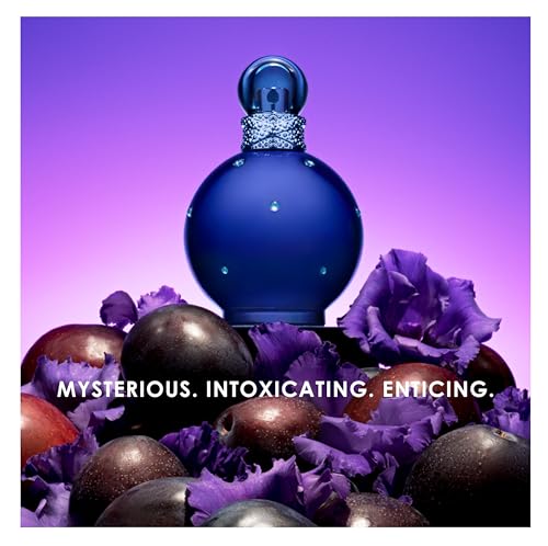 Miniatura 6 de Britney Spears Midnight Fantasy 100 ml, Eau de Parfum para Mujer | Fragancia Floral Ambarina y Afrutada, Notas de Ciruela Exótica, Iris Aterciopelado y Ámbar, Frasco Azul Medianoche