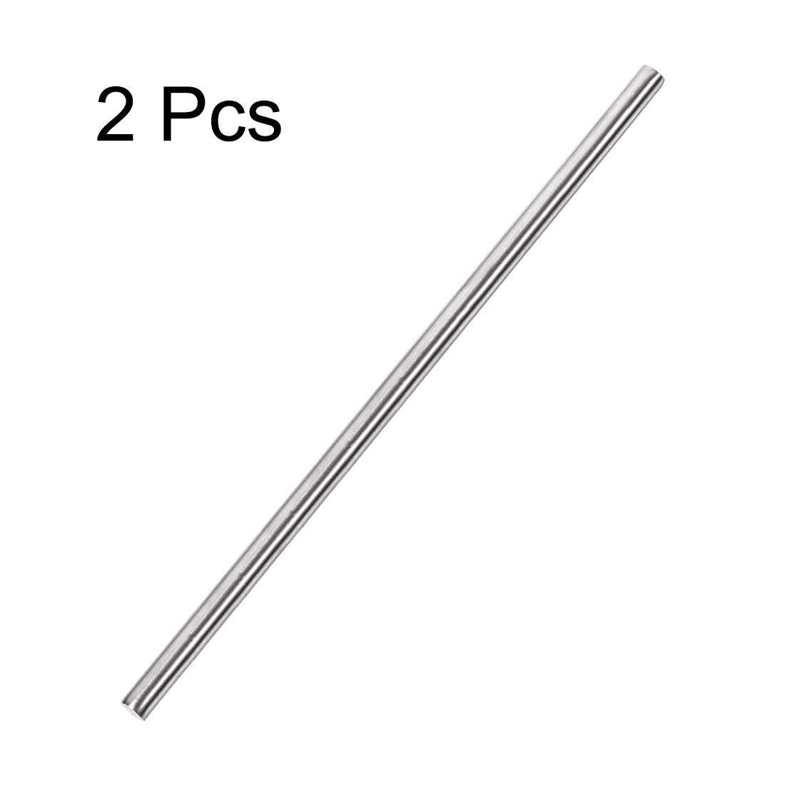 Tiges Acier Inoxydable 304 - 5 Barres Rondes 2.5mm X 300mm, Solides Et Résistantes, Pour Bricolage, Modélisme, DIY