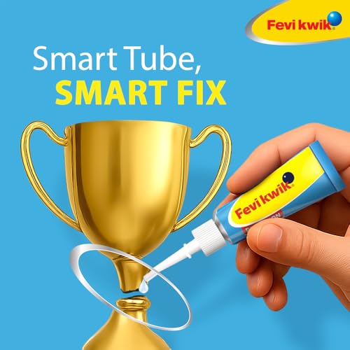 Image of Pidilite Fevikwik Precision 3g | All Purpose Instant Glue For Accurate Repair | Longer Nozzle And Flow Control Tube | Ideal For Metal, Rubber, Ceramic, Glass | Multipurpose Use