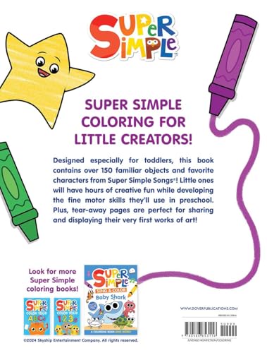 My First Super Simple Coloring Book (Super Simple Kids Coloring Books) - Image 2