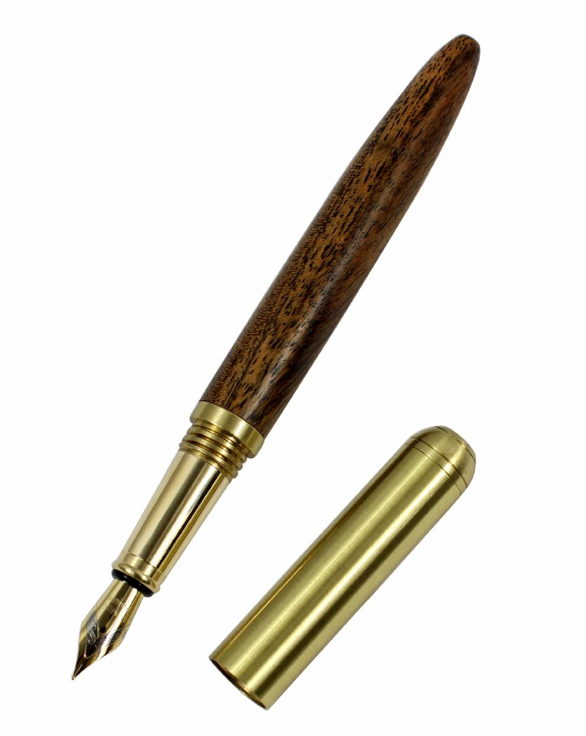 Hillento High Grade Wooden Fountain Pen Wood Stationery Business Office