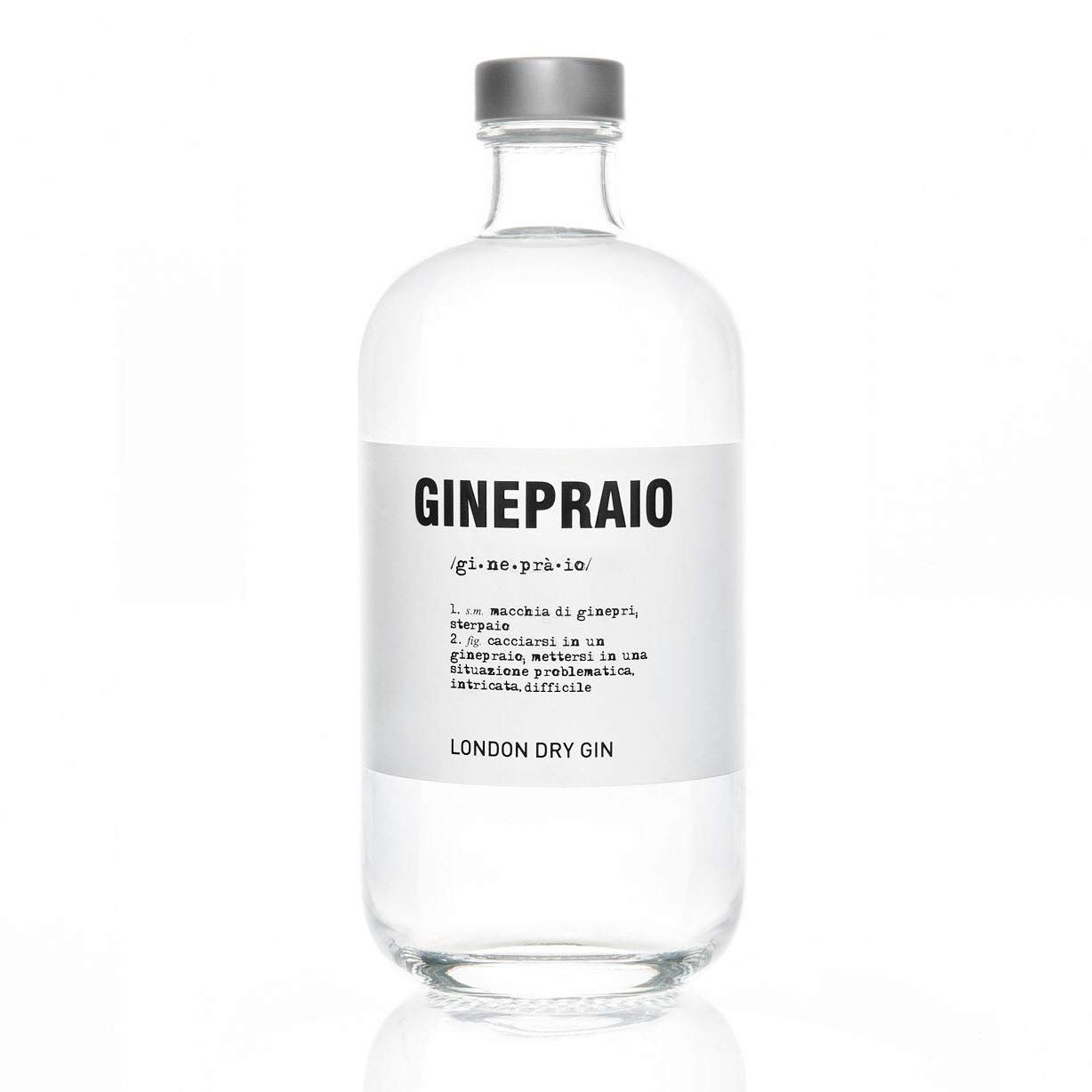 GINEPRAIO TUSCAN ORGANIC DRY GIN - GIN BIOLOGICO TOSCANO 50 CL