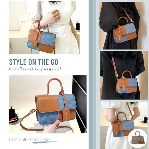 Image of Storite Women Handbag | PU Leather Top Handle Sling Bag | Stylish Crossbody Shoulder Purse for Ladies & Girls | Fashion Handbag for Office, Shopping & Travel