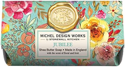 Michel Design Works Large Bath Soap Bar, Jubilee