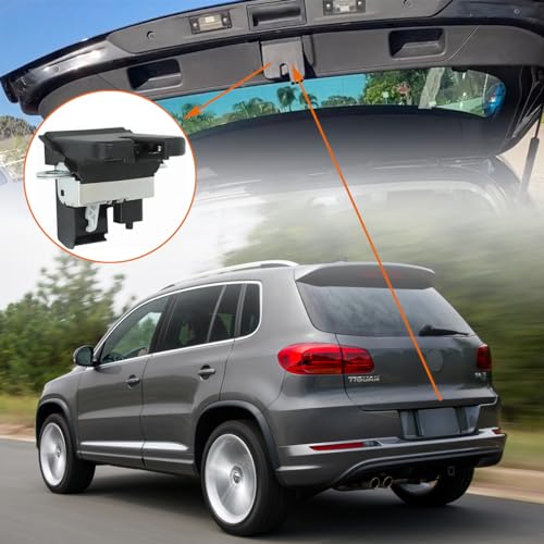 Tinjo 5M0827505E Tailgate Rear Trunk Latch Lock Block For 2010-2014 Volkswagen Jetta Sportwagen, 2008-2017 Volkswagen Tiguan, Rear Hatch Trunk Door Lock Actuator Motor 5M0827505E thumb #5