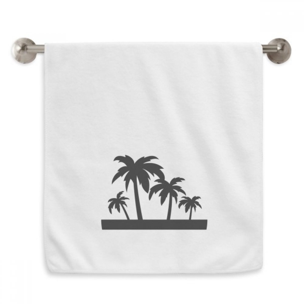 Serviettes moelleuses Arbre Noir Coco 13X29 Pouces pour votre bain quotidien