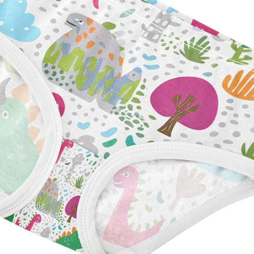 Colorful Cartoon Dinosaurs Toddler Girls's Underwear 2T 202c11964
