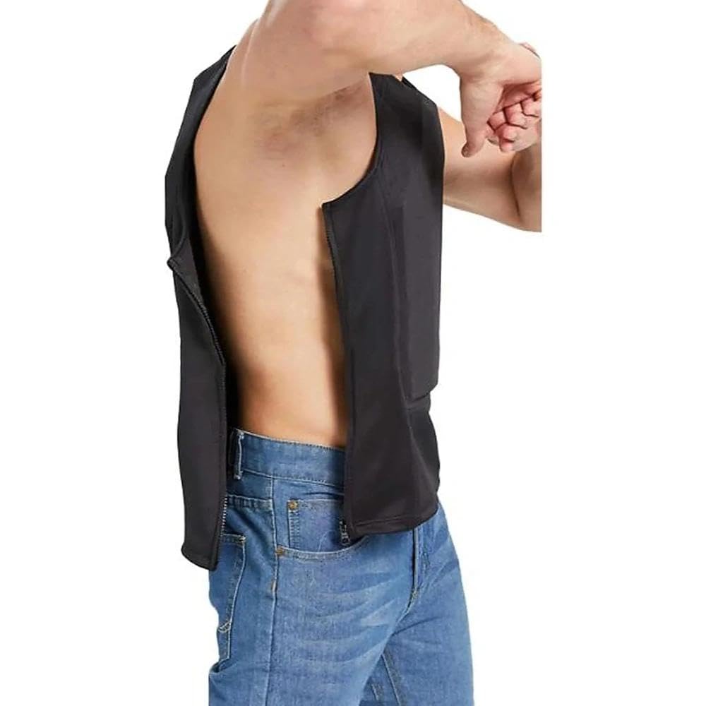 Kugelsichere Weste,Stufe Iiia, Schusssichere Weste Tragbar Super Bequeme, Stichfeste Westen, Leicht, Wasserdicht, Atmungsaktiv Weiches Ballistisches Unterziehshirt Mit Uhmw-Pe Schutz Vorne Hinten