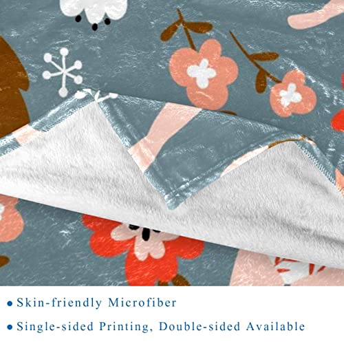 Couverture douce et confortable en microfibre lit et voyage