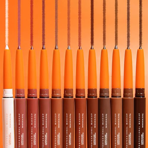 Image of Retractable Lip Liner Pencil for Shaping & Sculpting Lips,Creamy Matte Gel Crayon Lip Liner Pencil delineador de labios,Long Lasting Waterproof Lipstick LipLiner (09#, 1 Count (Pack of 1))