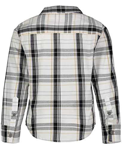 Image of Calvin Klein Boys Long Sleeve Woven Button-Down Shirt