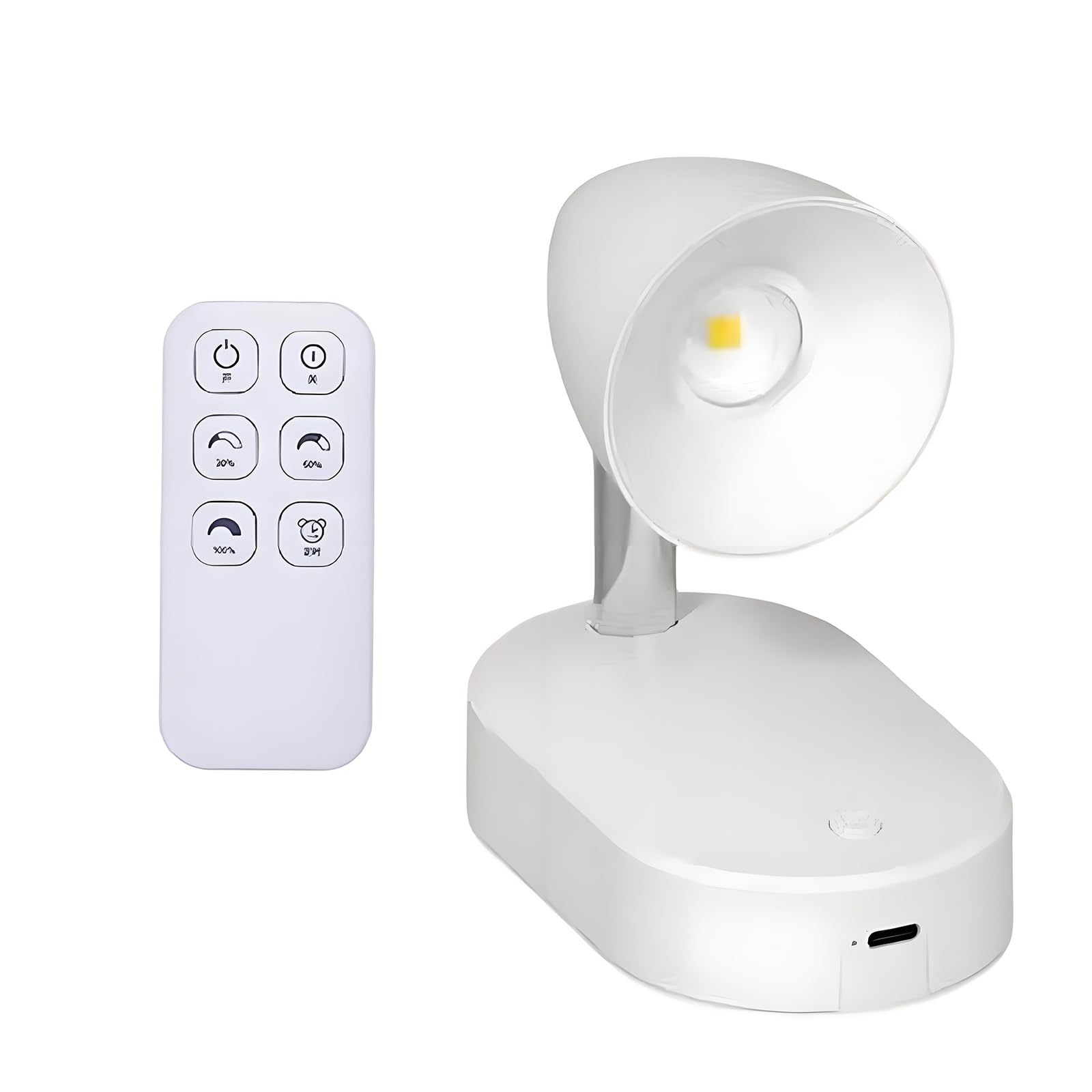 Kaeltsyn Rechargeable Wall Lamp Adjustable Spotlights Sconces Bedroom Bedside Bedroom LED Lights Rechargeable