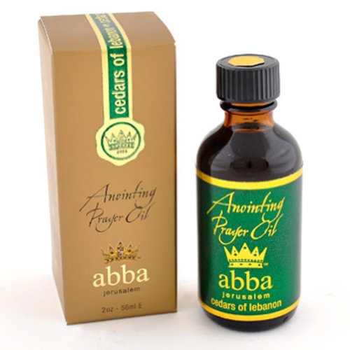 ABBA Anointing Oil-Cedars Of Lebanon In Gold Box-2oz