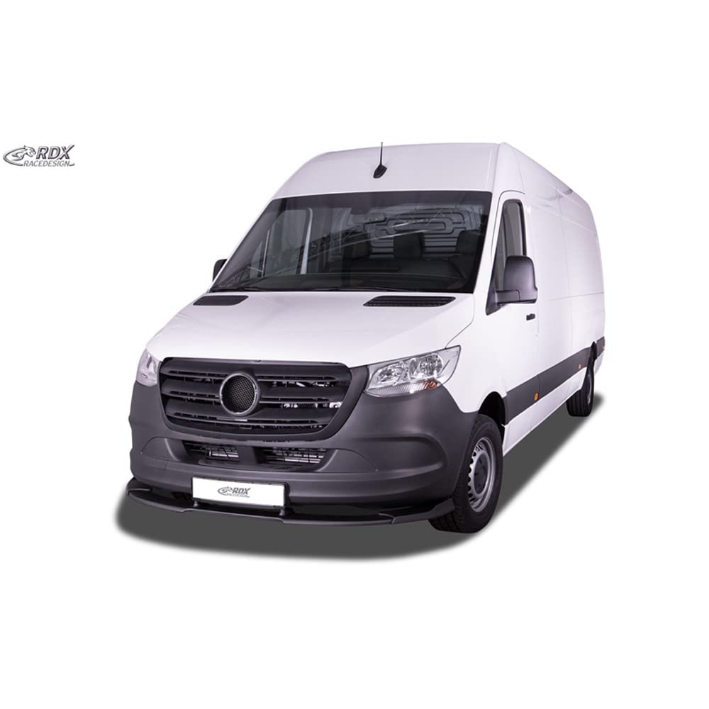 RDX Racedesign Frontspoiler Vario-X kompatibel mit Mercedes Sprinter 2018- (PU), Unlackiert