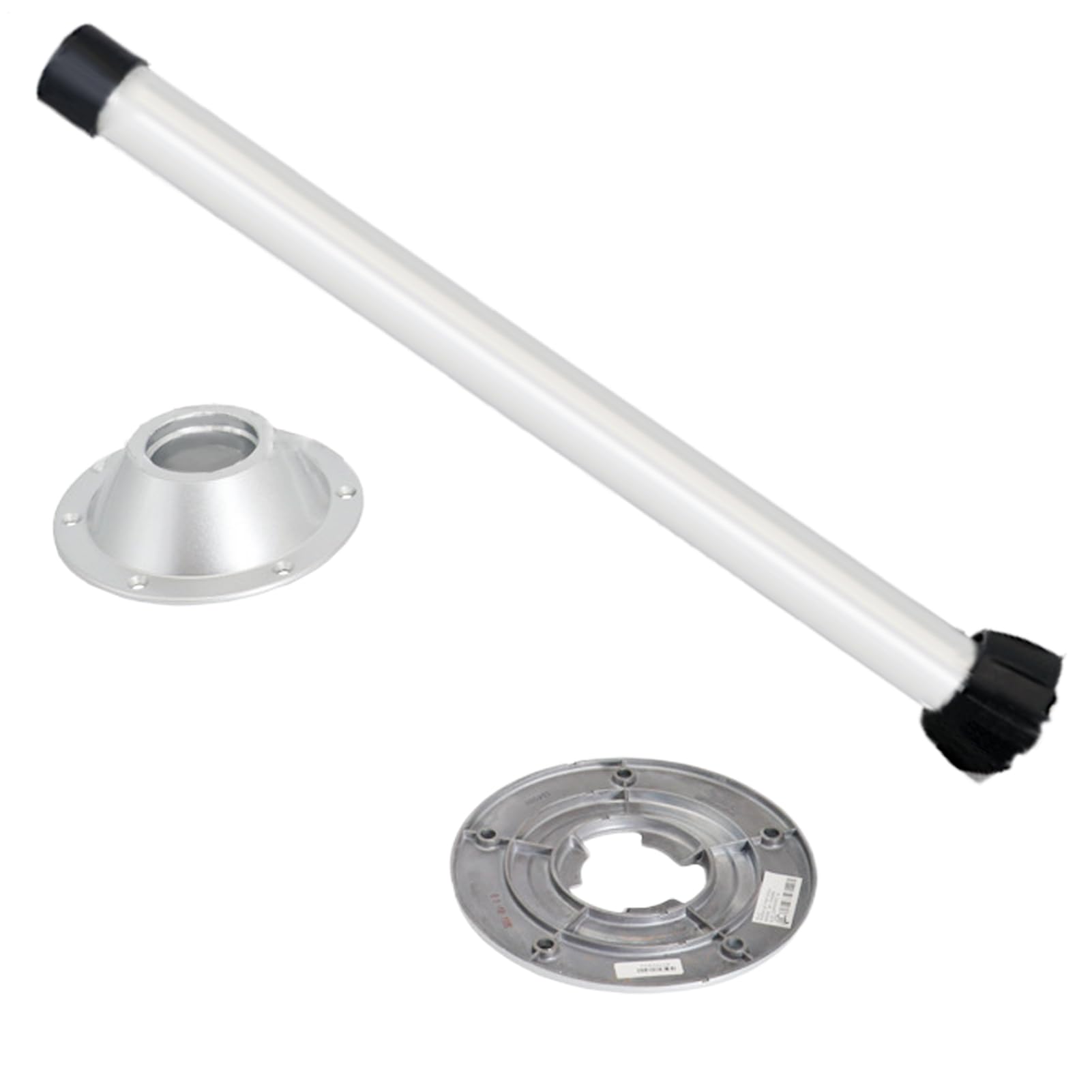 Générique Set mit verstellbaren VR-Beinen für Van | Halterung aus | Aluminiumlegierung aus gebürstetem Nickel | Tischbein | Basis aus schweren, abnehmbaren Rohren | Halterung für LKW