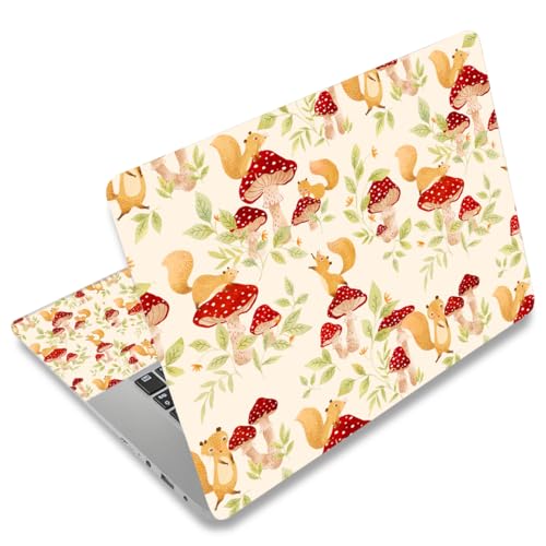 Mibbxea Autocollant en vinyle pour ordinateur portable 15-15,6, réutilisable, pour netbooks de 13, 13,3, 14, 15,4, décoratif, résistant aux rayures, imperméable, résistant à la poussière (082