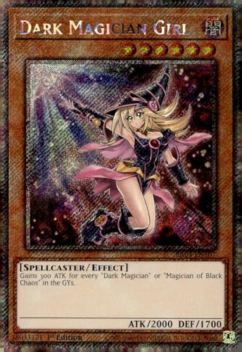 Dark Magician Girl (7th Art) (Platinum Secret Rare) - RA04-EN107 - Platinum Secret Rare - 1st Edition