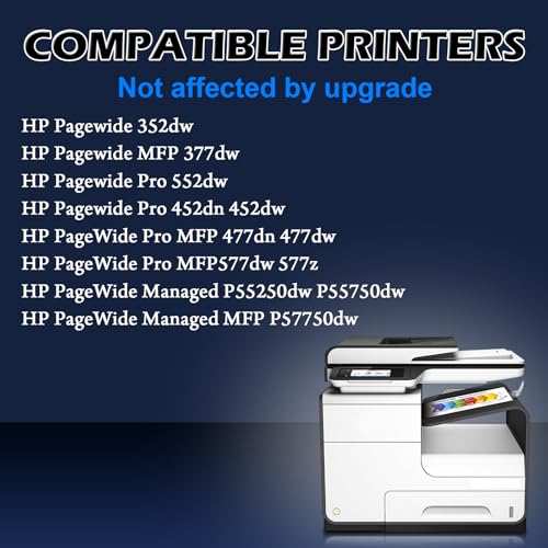 Cartouche HP 913A anti-blocage DOUBLE D pour PageWide Pro 477dw