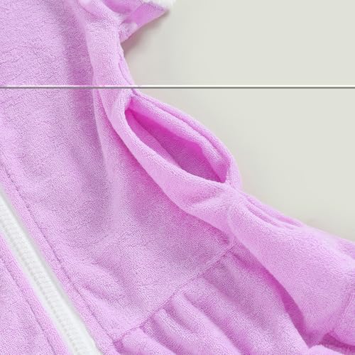 Toddler Little Girl Swim Cover Up Beach Towel Robe Bathing Suit Cover Ups Swimsuit Summer Baby Beach Essentials4