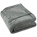 Produktbild CelinaTex Flauschige Kuscheldecke 150 x 200 cm Silber grau Decke Sofa warm Wohndecke weich Mikrofaser Fleece OEKO-TEX Montreal