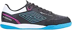 Chuteira Umbro X-Comfort Futsal Preta e Azul