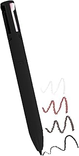 4 in 1 Makeup Pen Travel,Travel Makeup Pen 4 Colors in 1 Pen Set | Long Lasting Functional Portable Beauty Product for Eye Liner, Brow Liner, Lip Liner & Highlighter Eye Makeup Beauty Tool Puchen