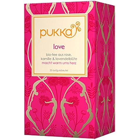 PUKKA HERBAL AYURVEDA Organic Love Tea Pack of 2 Cover