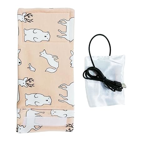 MYADDICTION Babys Feeding Bottle Warmer Infant Milk Bag Pouch Polar Bear Baby | Feeding | Bottle & Food Warmers