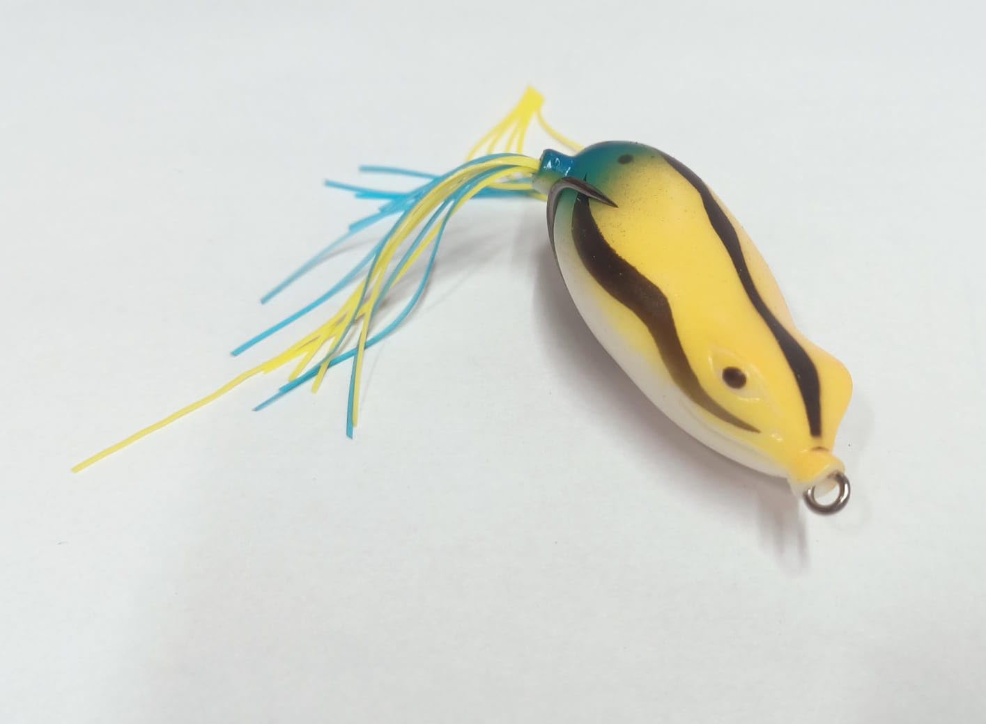 Fishing Frog 17 Gram Approx CHEETO Blue Yellow Black Print Color 1PC / Silicon Frog/NAKLI MANDAK/Soft Bait (B0CWY27X1M) Amazon Price History, Amazon Price Tracker
