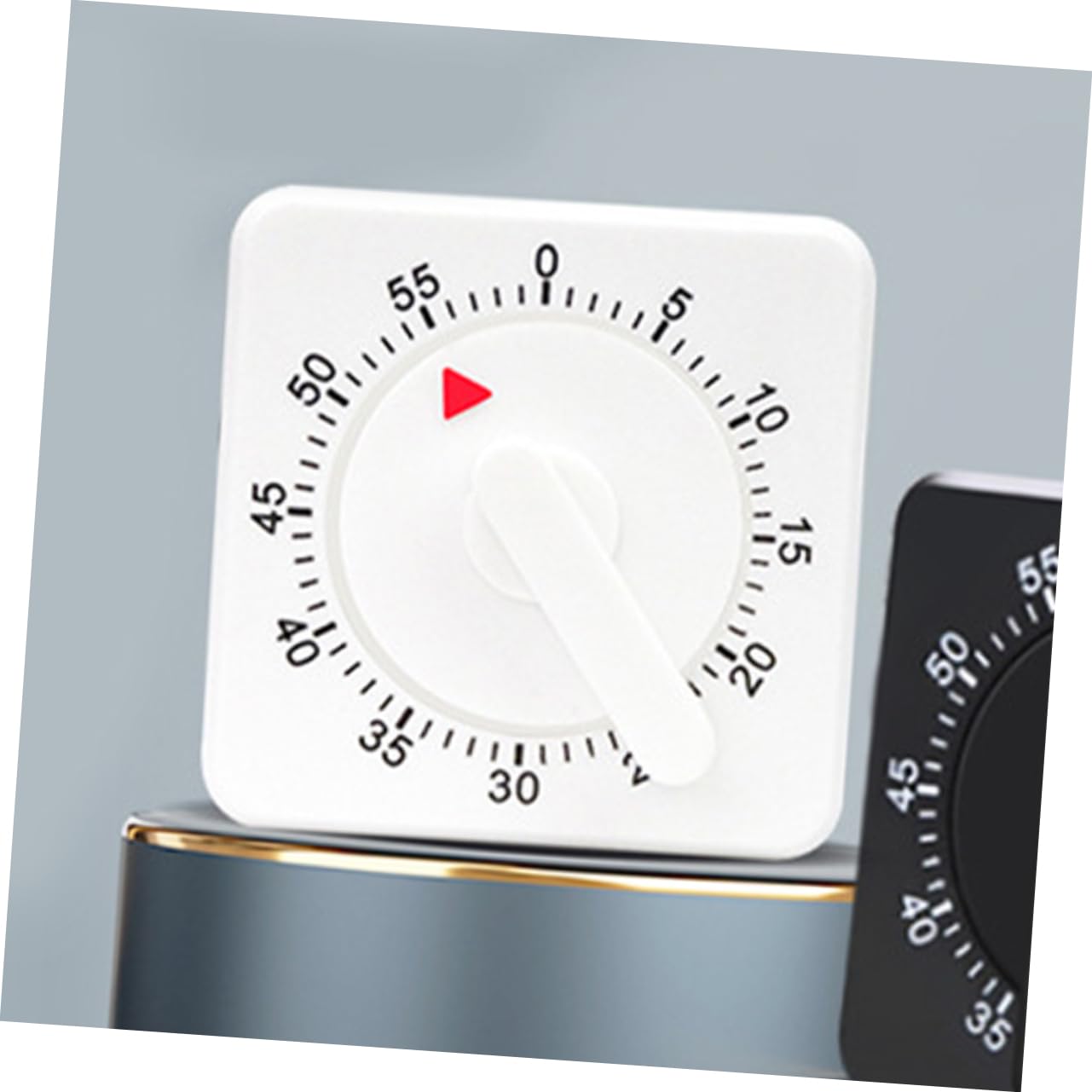 Alipis 5 Stück Küchenuhr Küchenwecker Kocherinnerung mechanisch klein Küchentheken-Timer Kitchen appliances kitchenware Kochzeitmesser Küchentimer aus Edelstahl Timer zum Kochen Metall