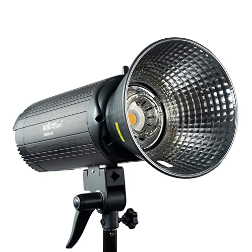 Walimex pro Stager 400 HSS Studioblitz, 400 W Studiolicht mit LED-Einstelllicht, Videolicht mit 2,4 GHz Empfänger, kurze Abbrennzeit, ideal für...