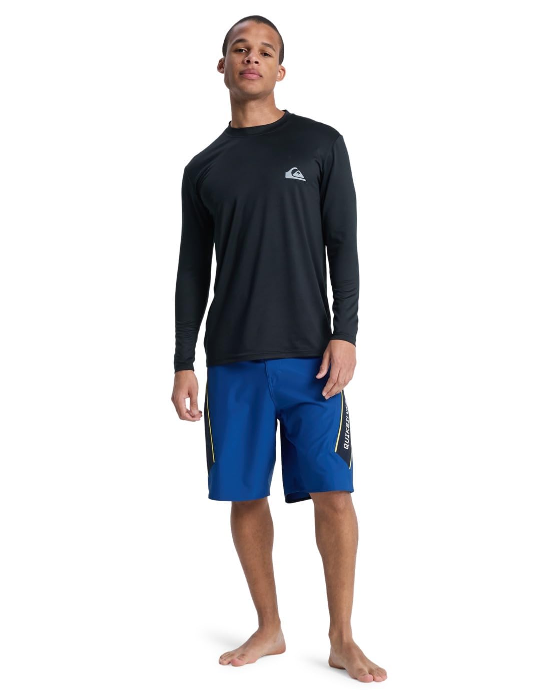 Quiksilver Everyday Surf Tee LS T-Shirt Uomo (Pacco da 1)