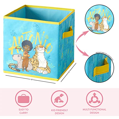 Image of Disney Encanto Set of Two Spacious Collpasible Storage Cubes, 10 inchx10 inch