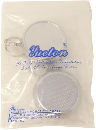 Miniatura 4 de yueton Paquete de 2 llaveros tipo pastillero, contenedor de pastilleros, llavero portátil, caja de pastillas/caja de almacenamiento