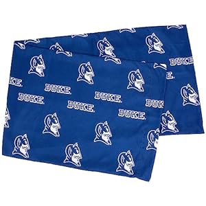 College Covers Everything Comfy Duke Blue Devils Pillowcase, Body Pillow, 20″ x 60″, Includes 1 Pillowcase