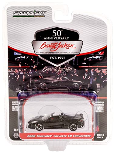 Modelo Chevrolet Corvette C8 Convertible 1/64 Greenlight miniatura 2