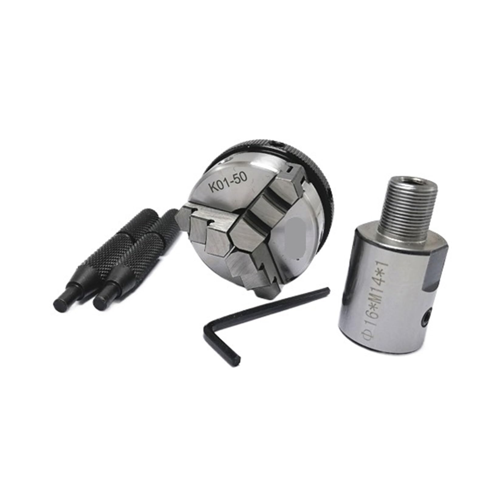 Iklaaqetbxps K01-50-16Mm Mini Lathe Chuck, K01-50 3 Jaw Self-Centering