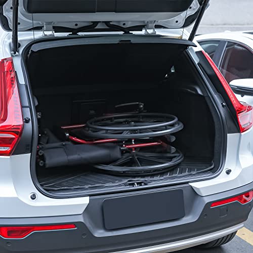 monicare-Wheelchairs-for-Adults-Transport-Flip-Back-Padded-Arms-and-Detachable-Swing-Away-Footrests-18-Wide-Seat-Wheel-Chair-300lb-Capacity-Red