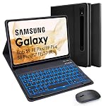 SOPPY – SOPPY Tastaturhülle mit Maus für 12,4'' Samsung Galaxy Tab S