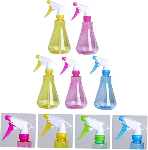 Miniatura 5 de Yardwe Botella rociadora de agua pulverizadora para el cabello, botellas de spray de plástico para el cabello, botellas vacías de viaje, botellas de