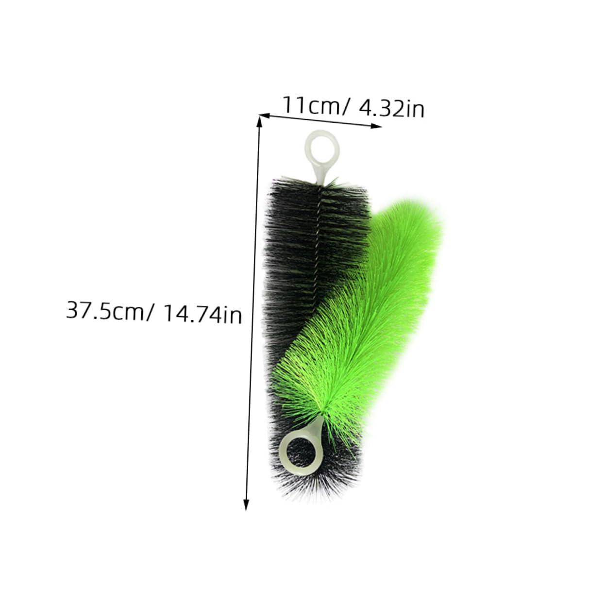 Toyvian 6piezas Cepillo De Filtro para Limpieza De Peceras Domésticas De Inoxidable Adecuado para Fregaderos De Cocina y De Peceras