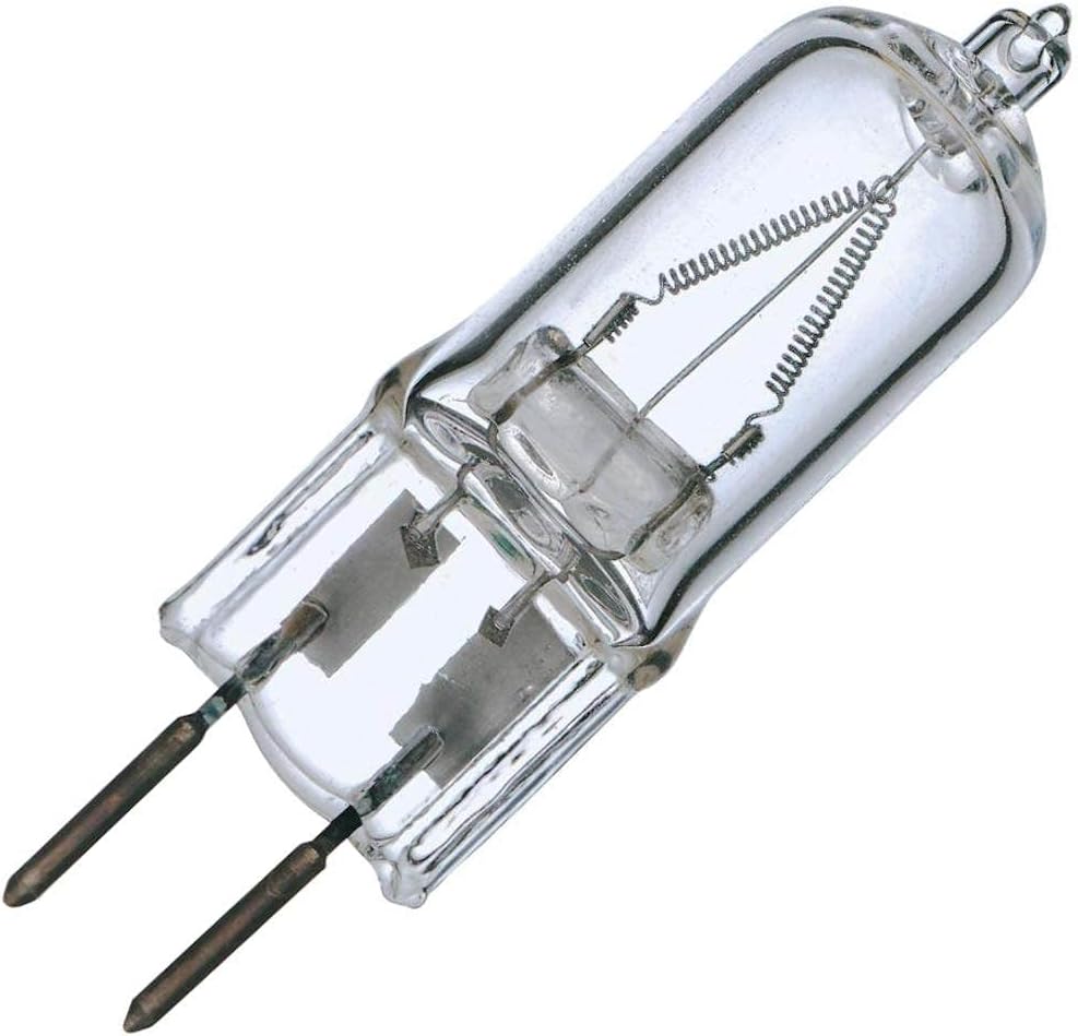 Satco S3419 1/Card 120V 100-Watt T4 GY6.35 Base Light Bulb, Clear